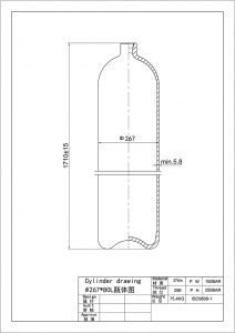 80L Nitrogen Cylinder,N2 gas tank