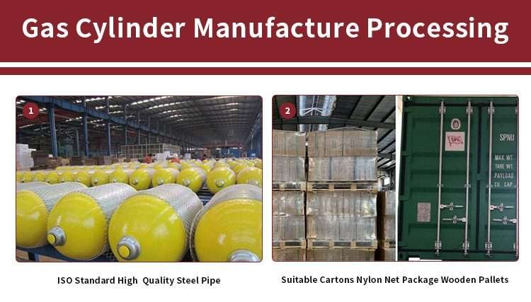 CNG Steel Cylinder with Compressed Natural Gas