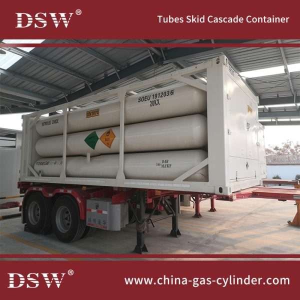 Tubes Skid Cascade Container
