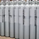 SF6 sulfur hexafluoride gas cylinder for electrical insulation and arc quenching