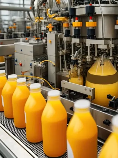 Liquid nitrogen application in food and beverage processing