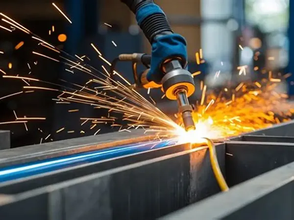 Industrial gas cylinders and gas supply equipment for metal fabrication