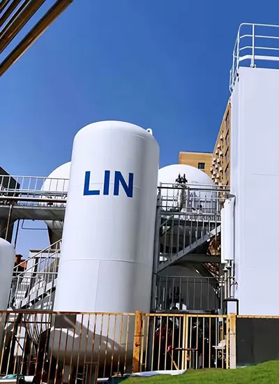 LN2 cryogenic tank for liquid nitrogen bulk storage and industrial gas supply